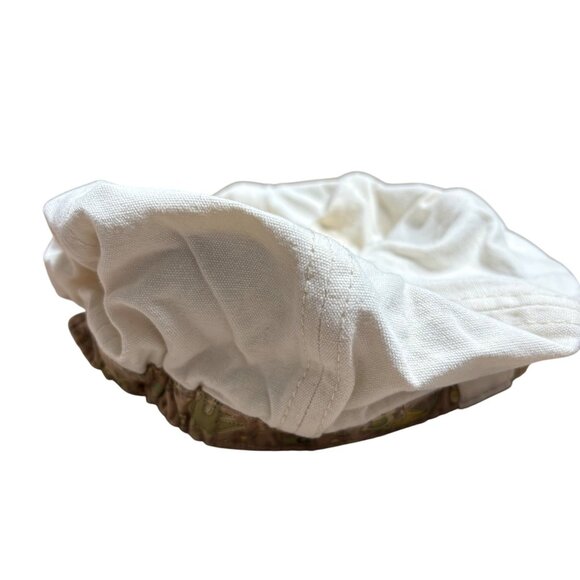 Hard Rock Cafe Embroidered Newscap Hat With Paisley Trim Cotton Womens - Picture 3 of 4